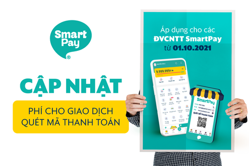  [Cập nhật chính sách] Phí dịch vụ cho giao dịch quét mã thanh toán đối với Đơn vị chấp nhận thanh toán