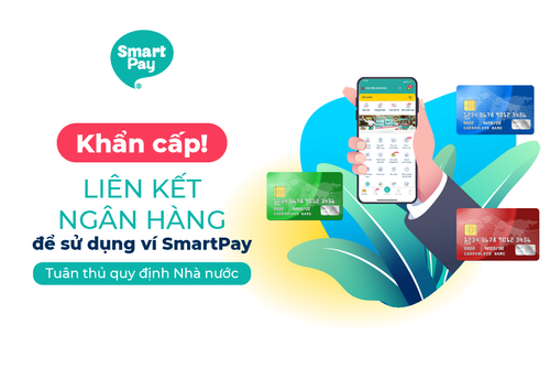  Liên kết ngân hàng để sử dụng ví SmartPay