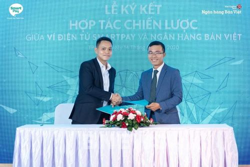  Ngân hàng Bản Việt hợp tác cùng Ví điện tử SmartPay