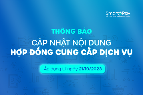  [Thông báo] Cập nhật nội dung hợp đồng cung cấp dịch vụ