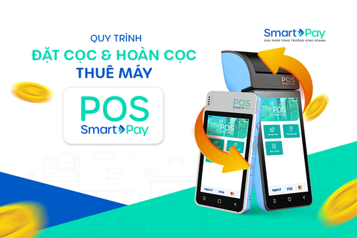  Quy trình đặt cọc và hoàn cọc thuê máy POS SmartPay